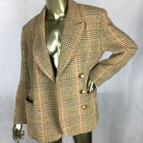 christian dior plaid jacket